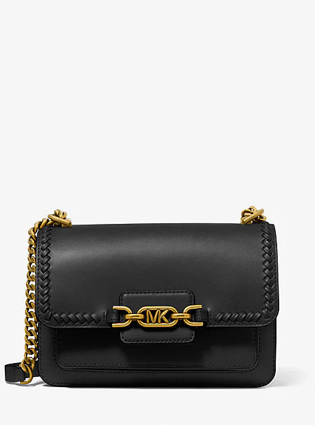 Heather Large Leather Shoulder Bag - Image 10