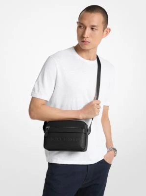 Hudson Pebbled Leather Utility Crossbody Bag - Image 4