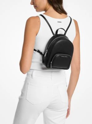 Jaycee Extra-Small Pebbled Leather Convertible Backpack - Image 12