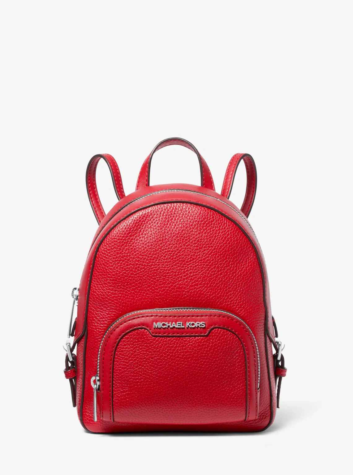 Jaycee Extra-Small Pebbled Leather Convertible Backpack - Image 13