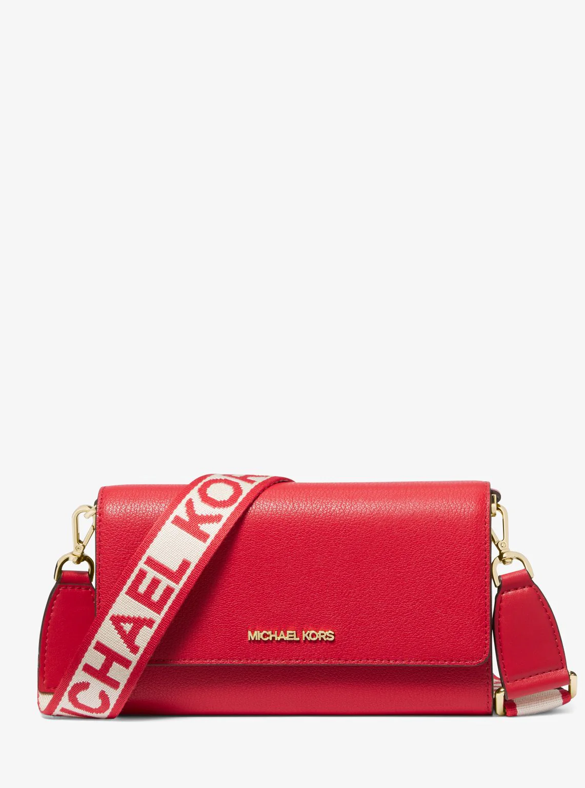 Jet Set Large Leather Crossbody Bag - Image 13