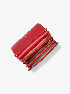 Jet Set Large Leather Crossbody Bag - Image 15