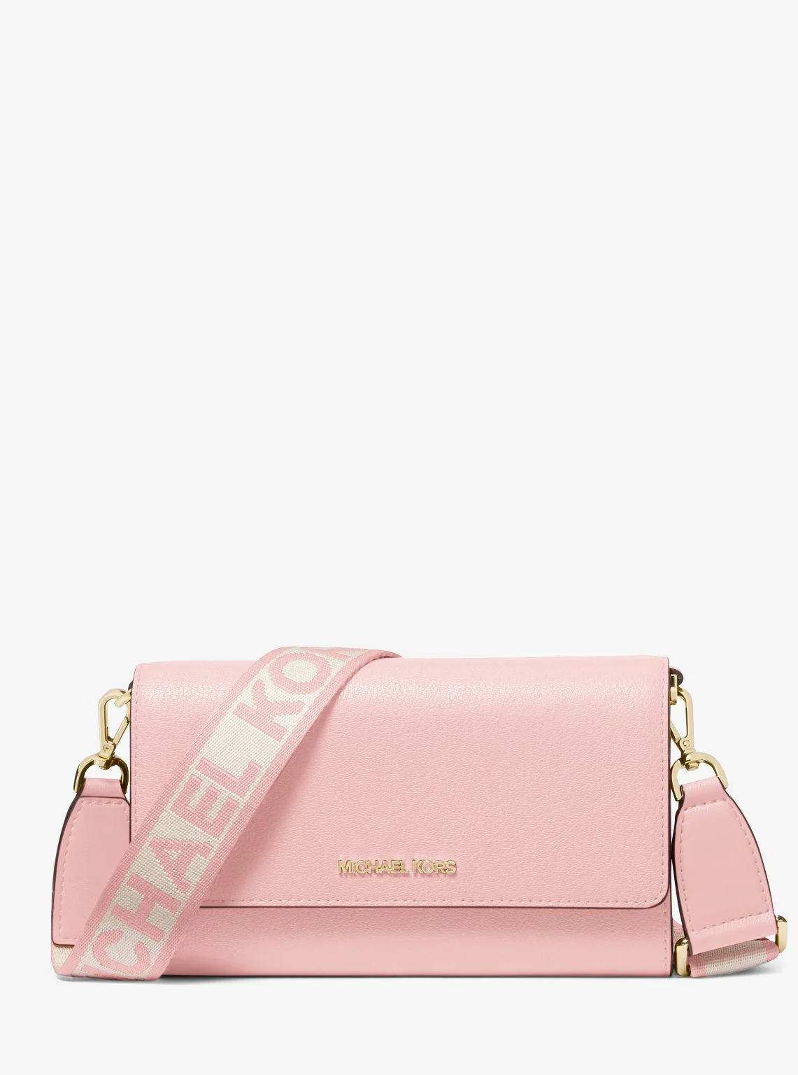 Jet Set Large Leather Crossbody Bag - Image 9