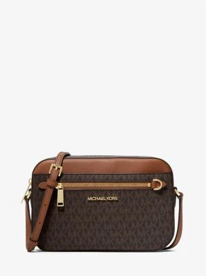 Jet Set Large Logo Crossbody Bag - Image 7