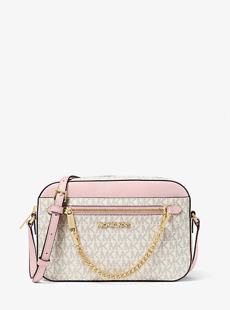 Jet Set Large Logo Crossbody Bag - Image 8