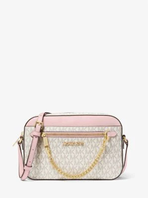 Jet Set Large Logo Crossbody Bag - Image 9