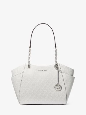 Jet Set Large Logo Shoulder Bag - Image 2