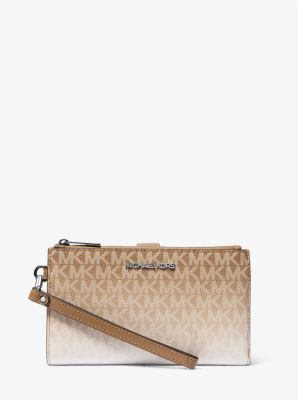 Jet Set Large Ombré Signature Logo Wristlet - Image 2