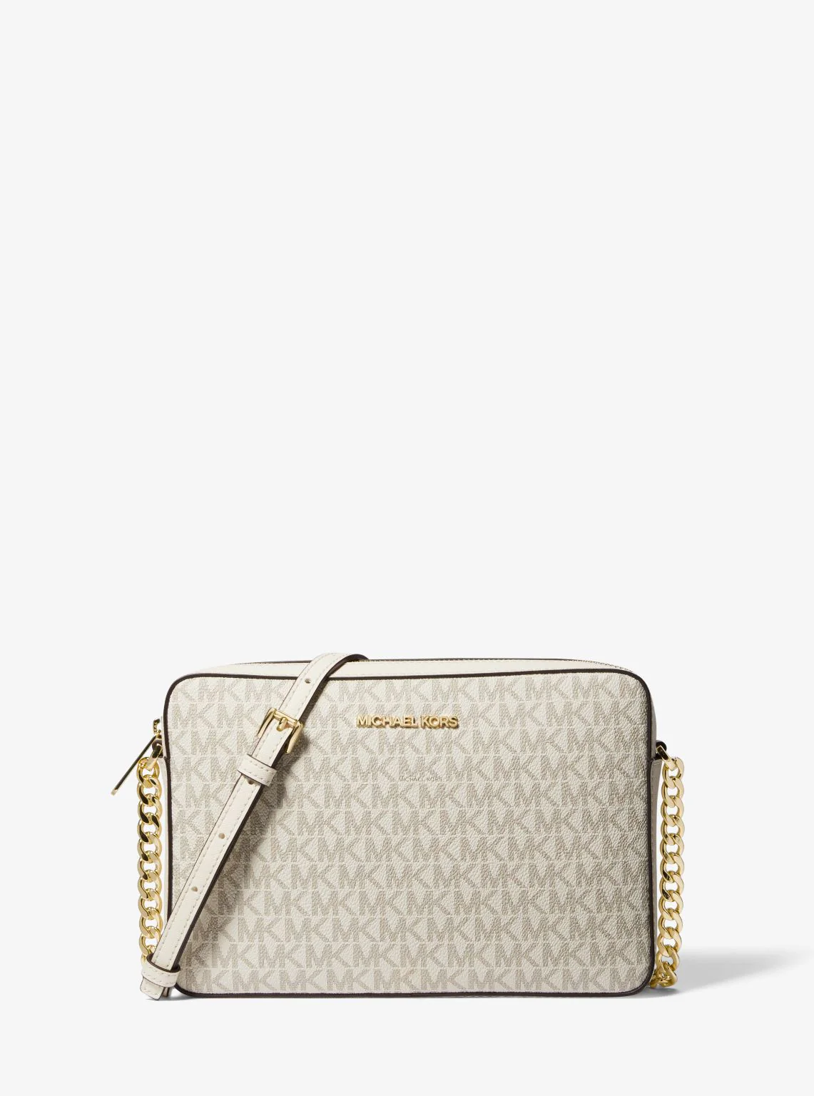 Jet Set Large Printed Logo Crossbody Bag - Image 9