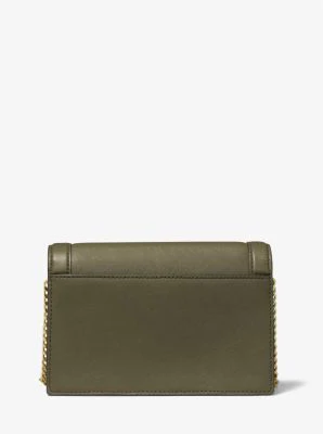 Jet Set Large Saffiano Leather Crossbody Bag - Image 14