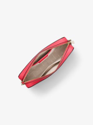 Jet Set Large Saffiano Leather Crossbody Bag - Image 10