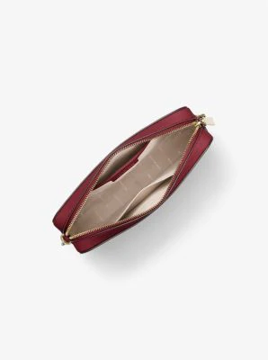 Jet Set Large Saffiano Leather Crossbody Bag - Image 14
