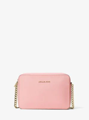 Jet Set Large Saffiano Leather Crossbody Bag - Image 17