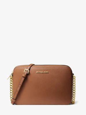 Jet Set Large Saffiano Leather Crossbody Bag - Image 22