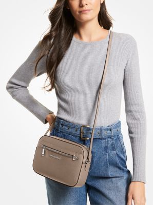 Jet Set Large Saffiano Leather Crossbody Bag - Image 19