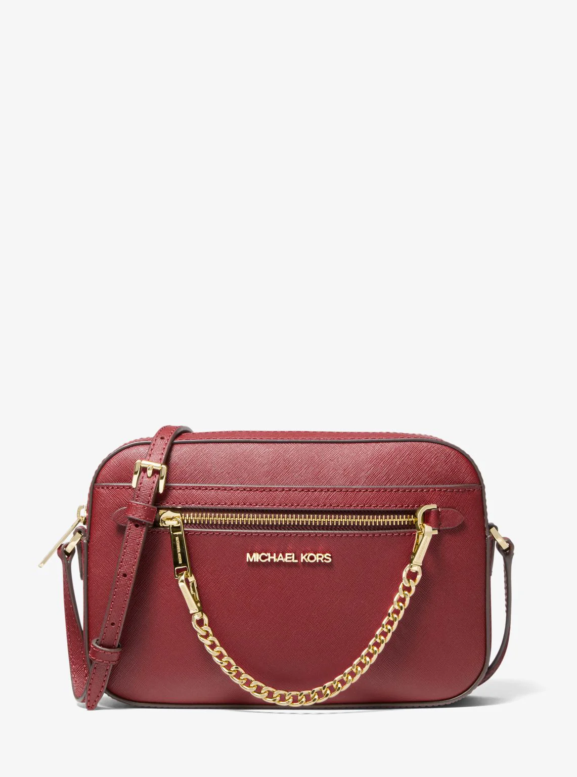 Jet Set Large Saffiano Leather Crossbody Bag - Image 123