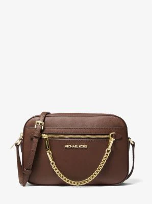 Jet Set Large Saffiano Leather Crossbody Bag - Image 128