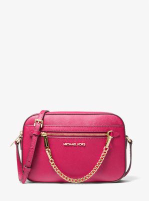 Jet Set Large Saffiano Leather Crossbody Bag - Image 146