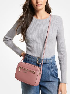 Jet Set Large Saffiano Leather Crossbody Bag - Image 22