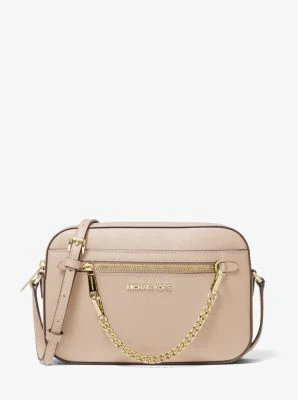 Jet Set Large Saffiano Leather Crossbody Bag - Image 36