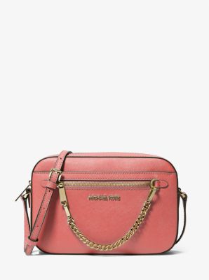 Jet Set Large Saffiano Leather Crossbody Bag - Image 65