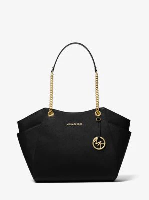 Jet Set Large Saffiano Leather Shoulder Bag - Image 11
