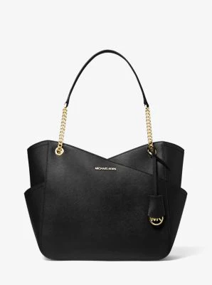 Jet Set Large Saffiano Leather Shoulder Bag - Image 10