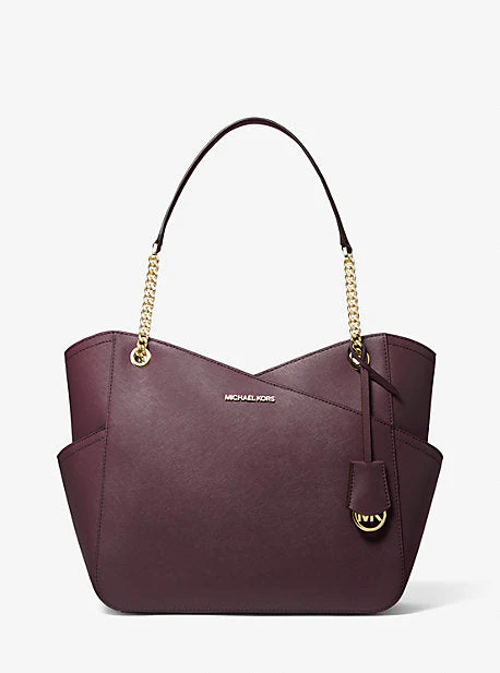 Jet Set Large Saffiano Leather Shoulder Bag - Image 13