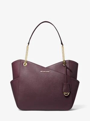 Jet Set Large Saffiano Leather Shoulder Bag - Image 14
