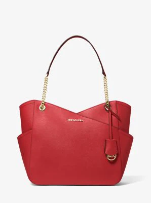 Jet Set Large Saffiano Leather Shoulder Bag - Image 18