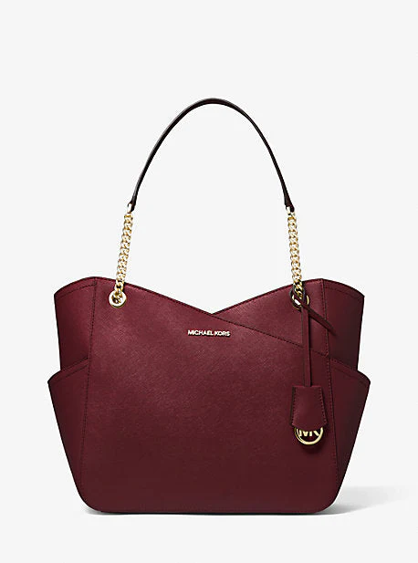 Jet Set Large Saffiano Leather Shoulder Bag - Image 21