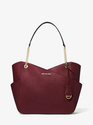 Jet Set Large Saffiano Leather Shoulder Bag - Image 22