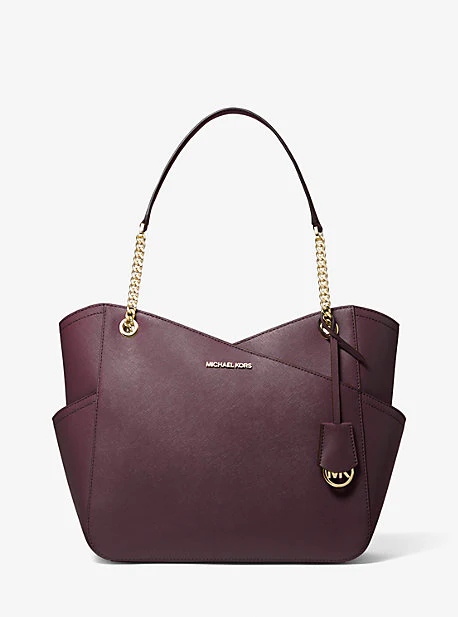 Jet Set Large Saffiano Leather Shoulder Bag - Image 25