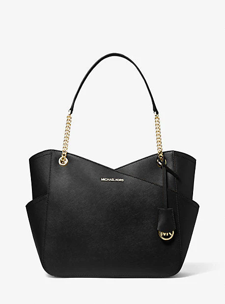 Jet Set Large Saffiano Leather Shoulder Bag - Image 9