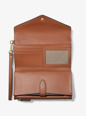 Jet Set Large Signature Logo Envelope Wristlet - Image 7