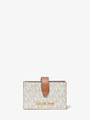 Jet Set Medium Logo Accordion Card Case - Image 11