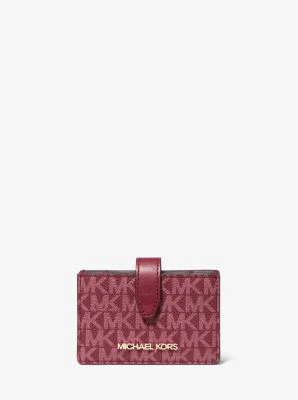 Jet Set Medium Logo Accordion Card Case - Image 5