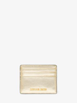 Jet Set Medium Metallic Shoulder Bag and Card Case Gift Set - Image 5