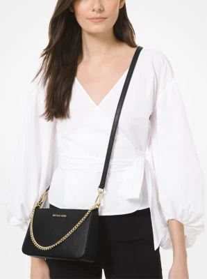 Jet Set Medium Saffiano Leather Crossbody Bag - Image 17