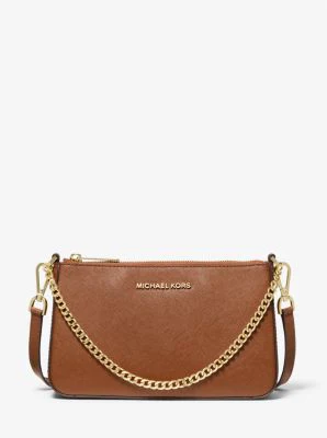Jet Set Medium Saffiano Leather Crossbody Bag - Image 6