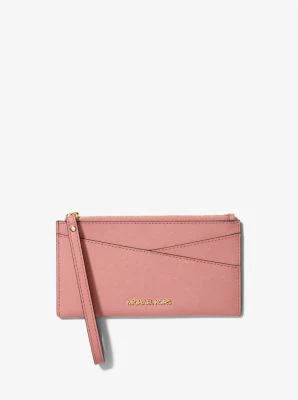 Jet Set Medium Saffiano Leather Crossover Wristlet - Image 15