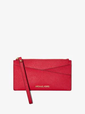 Jet Set Medium Saffiano Leather Crossover Wristlet - Image 27