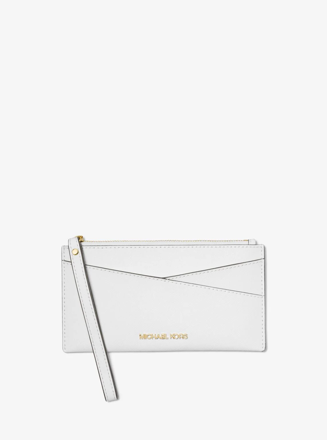 Jet Set Medium Saffiano Leather Crossover Wristlet - Image 8