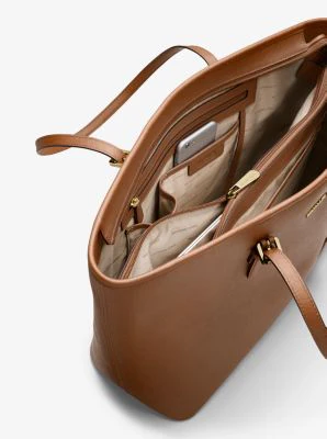 Jet Set Medium Saffiano Leather Top-Zip Tote Bag - Image 39