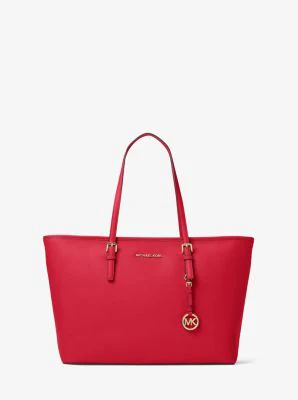 Jet Set Medium Saffiano Leather Top-Zip Tote Bag - Image 66