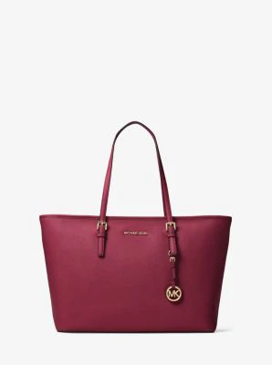 Jet Set Medium Saffiano Leather Top-Zip Tote Bag - Image 87