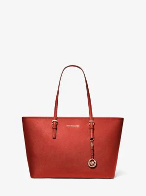 Jet Set Medium Saffiano Leather Top-Zip Tote Bag - Image 98
