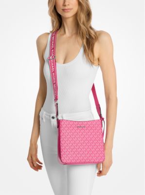 Jet Set Signature Logo Messenger Bag - Image 10