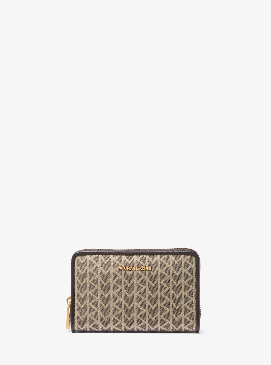 Jet Set Small MK2000 Logo Jacquard Wallet - Image 4
