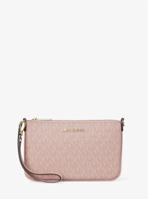 Jet Set Small Signature Logo Convertible Wristlet - Image 2